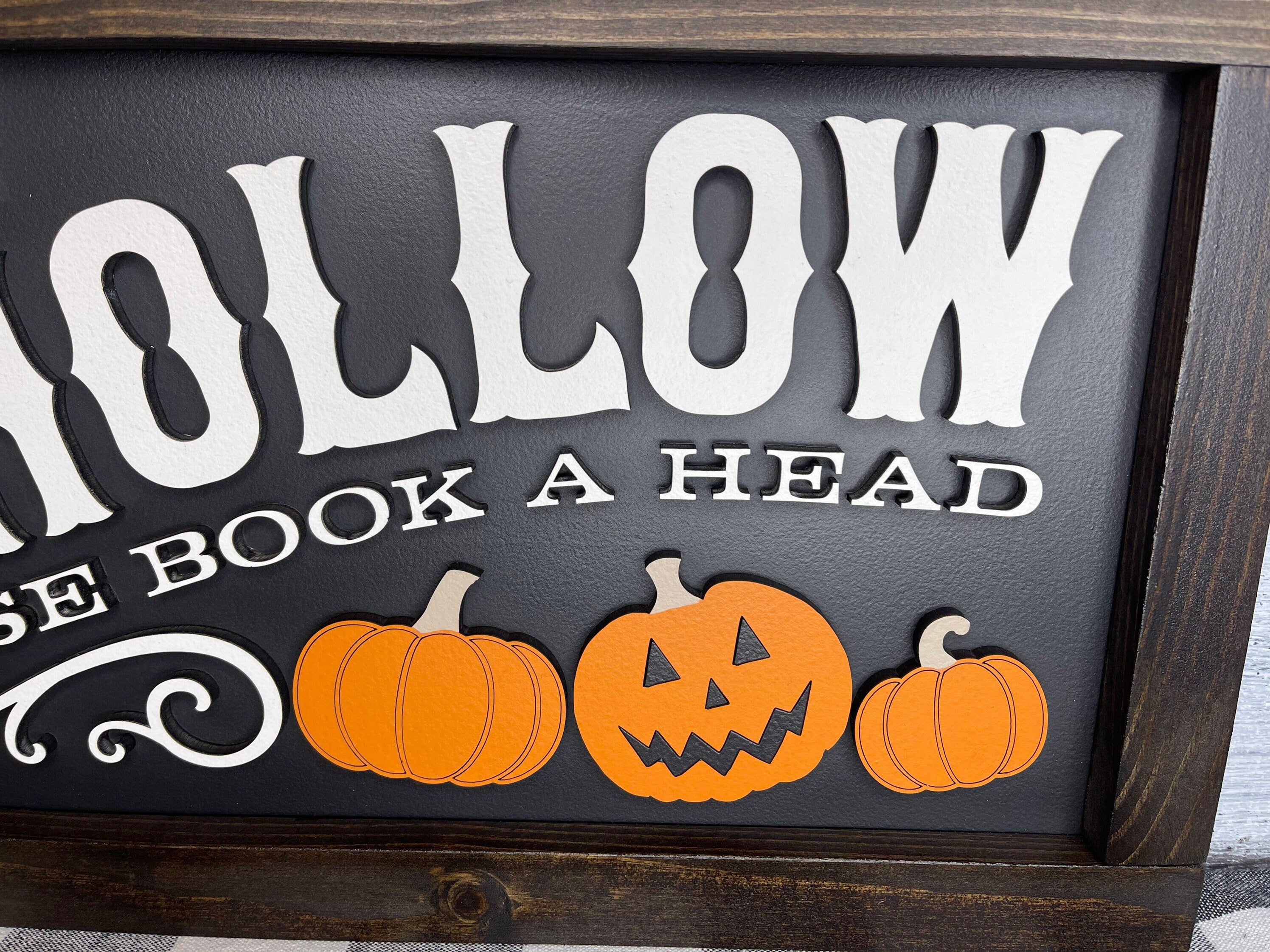 Sleepy Hollow Dead and Breakfast - 3D Halloween Sign