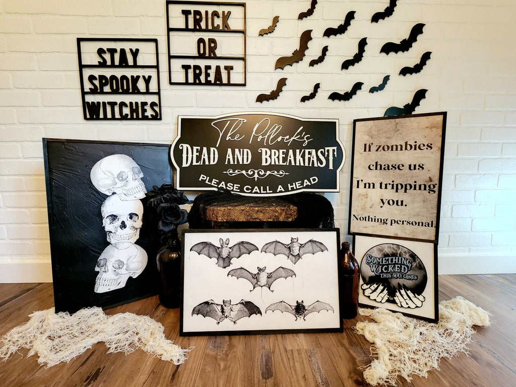 Stay Spooky Witches Sign - Spooky Vibes