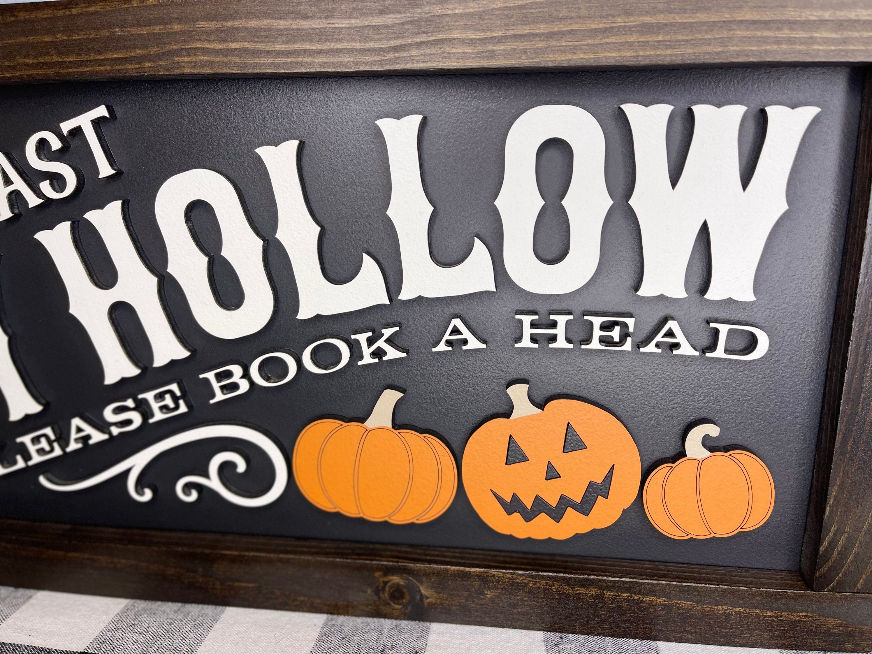 Sleepy Hollow Dead and Breakfast - 3D Halloween Sign