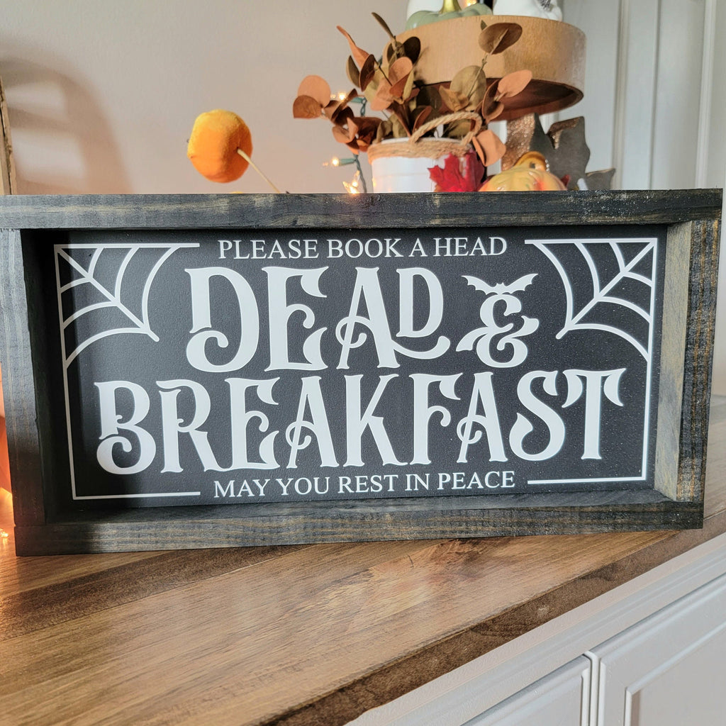 Farmhouse Halloween Sign - Halloween Wood Décor