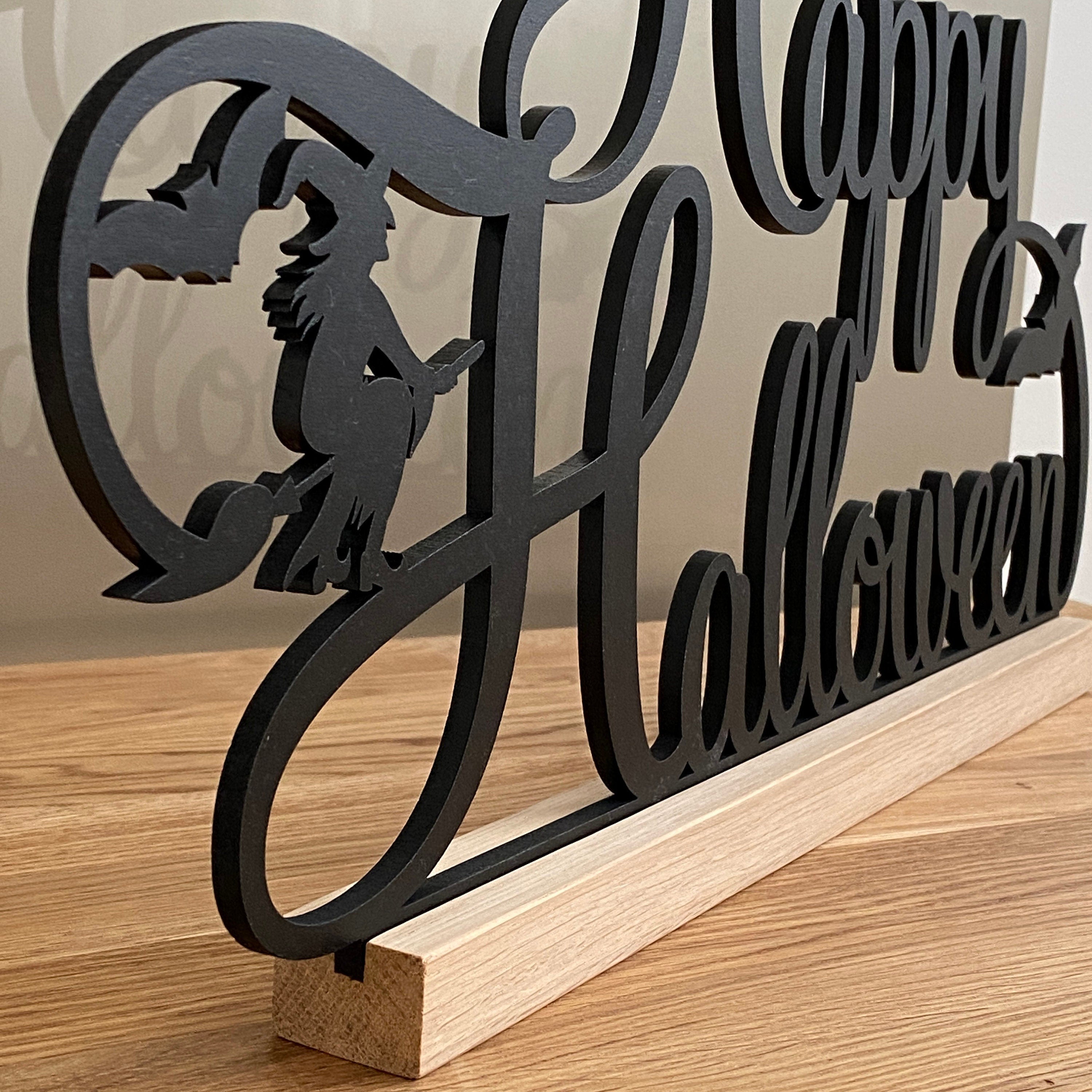 Freestanding Happy Halloween Sign