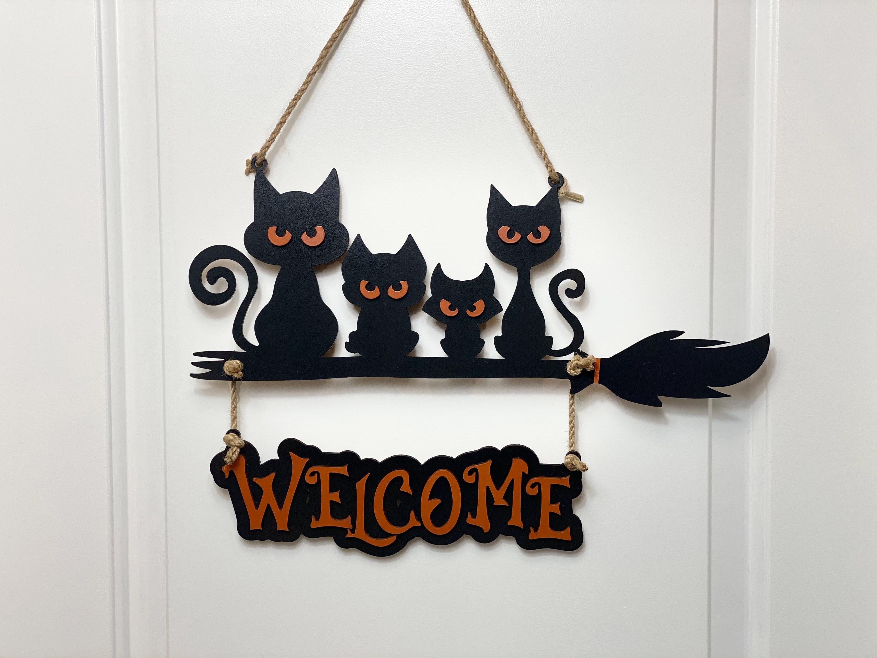 Wooden 3D Welcome Door Sign