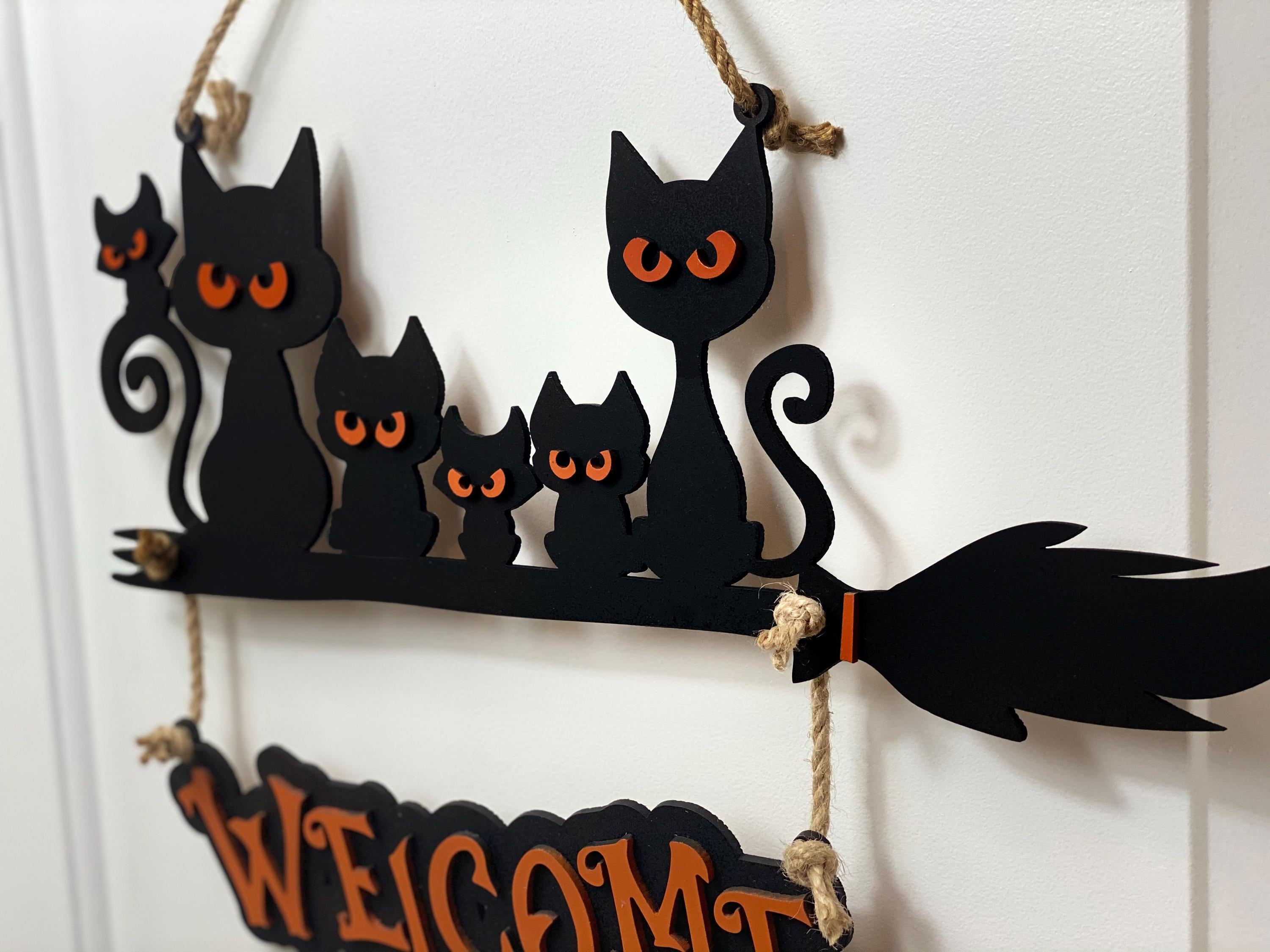 Wooden 3D Welcome Door Sign