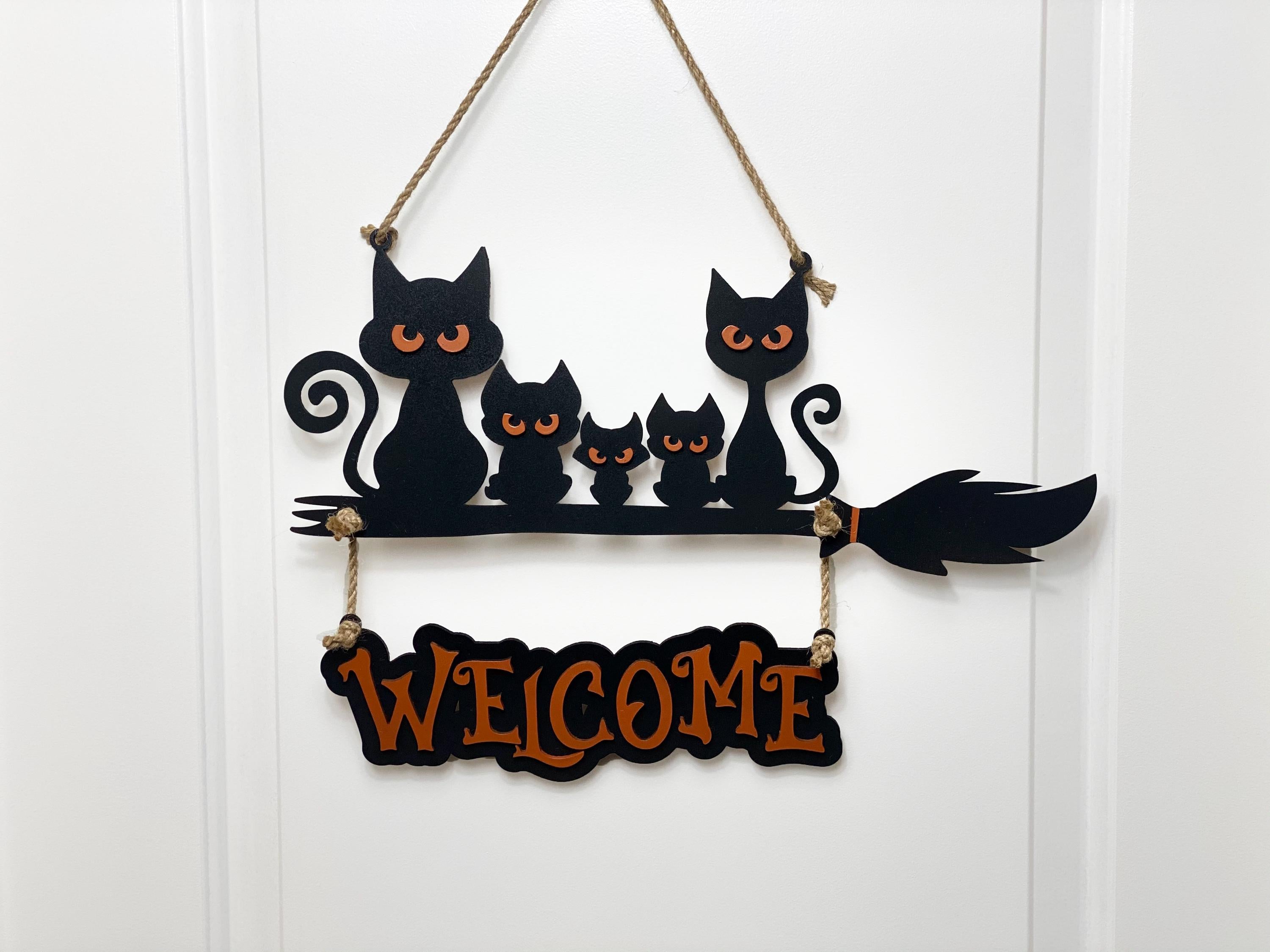 Wooden 3D Welcome Door Sign