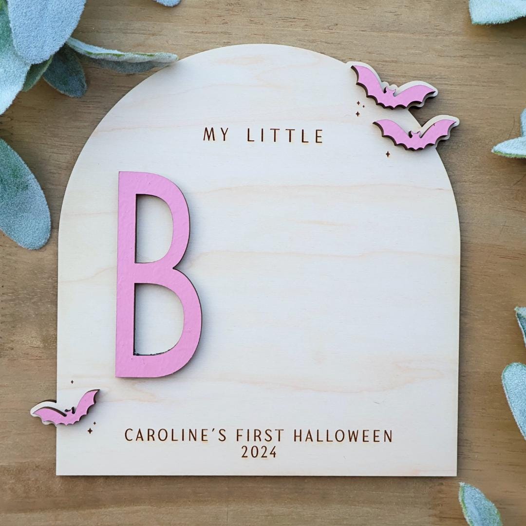 Personalized Halloween Decor