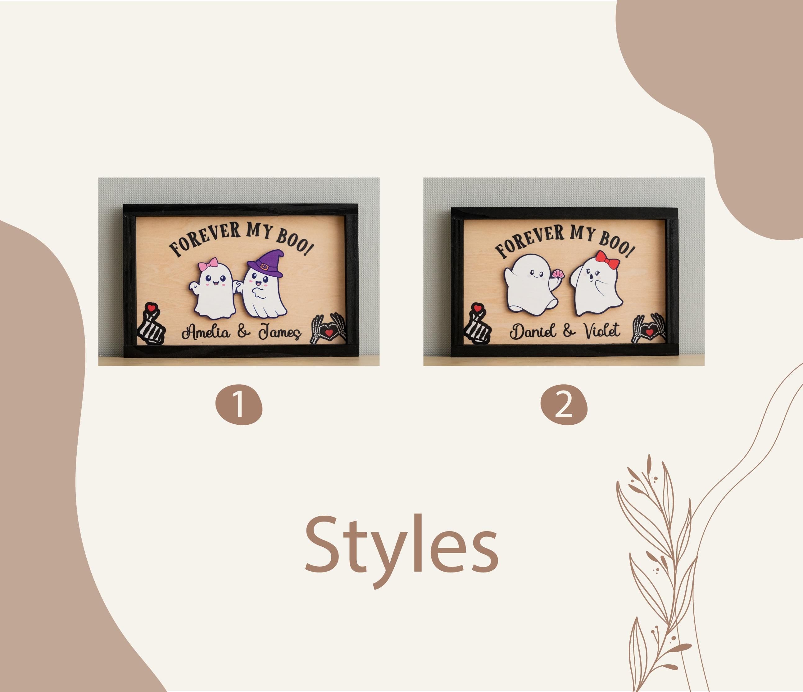 Personalized Forever My Boo Sign