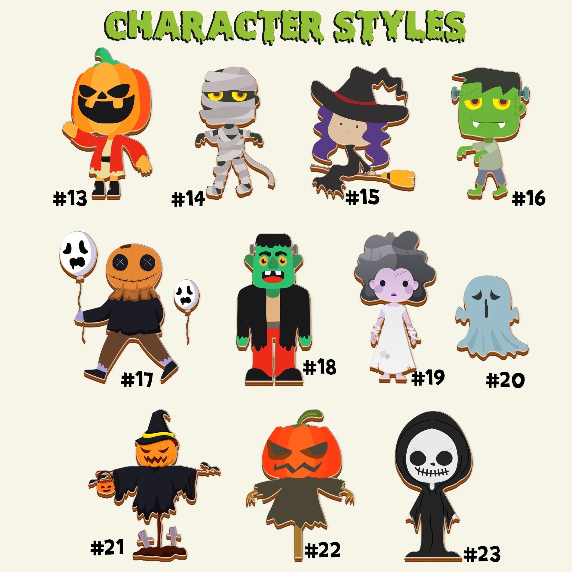 Personalized Halloween Family Sign
